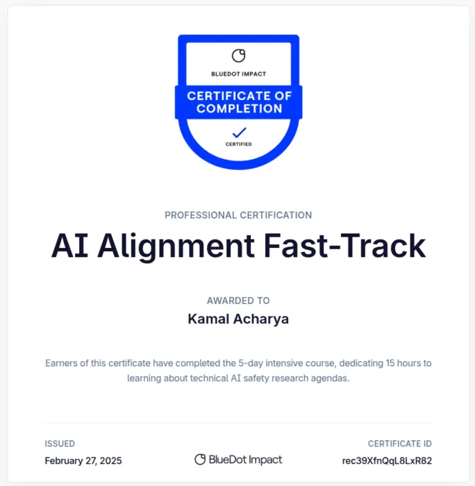 AI Alignment