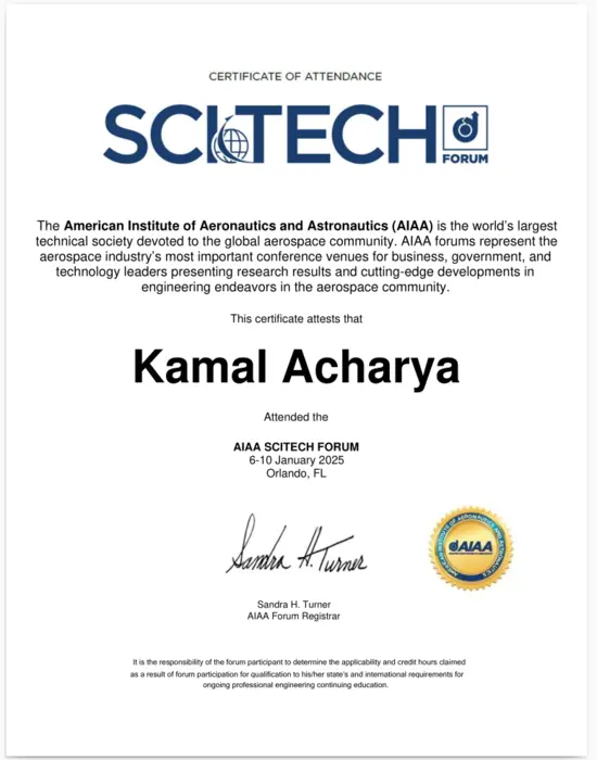 AIAA Scitech 2025
