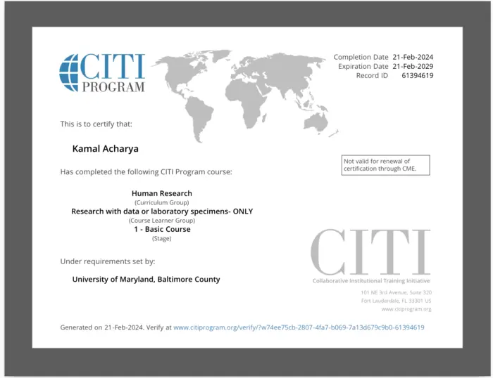 CITI Program Part 2