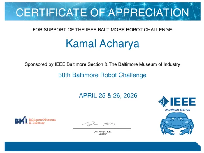 IEEE Robot Challenge