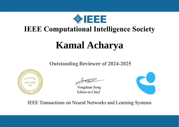 Outstanding Reviewer