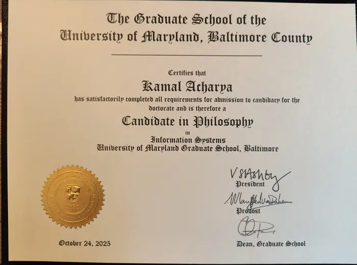 Ph.D. Candidacy
