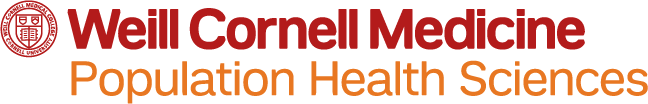 Weill Cornell Medicine Population Health Sciences logo